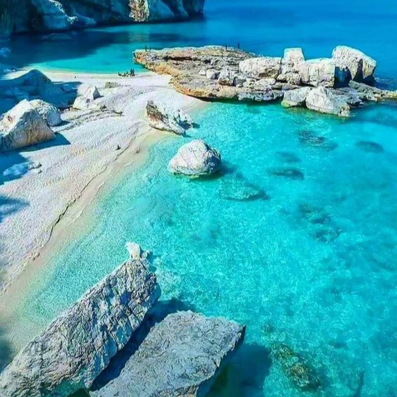 Discover the Beautiful Touristic Beach of Cala Goloritze in Italy.
